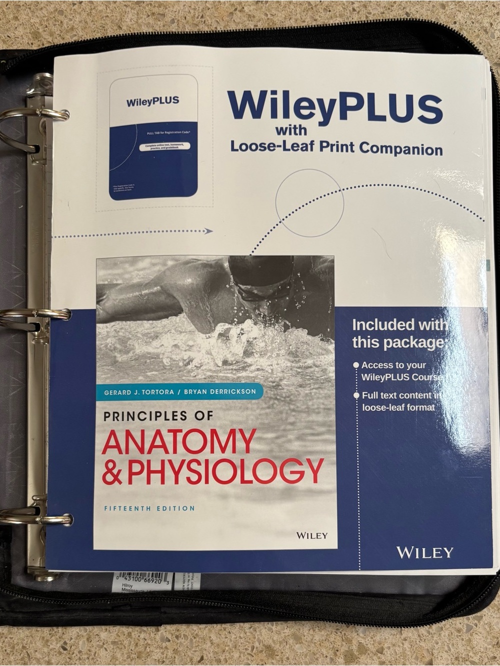 Wiley Principles of Anatomy & Physiology, Fifteenth Edition